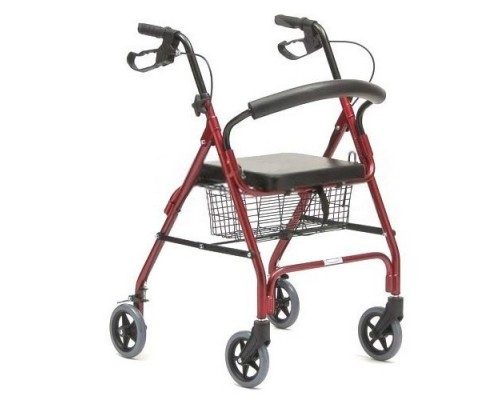 Ходунки для инвалидов и пожилых людей (взрослые) на колесах с си