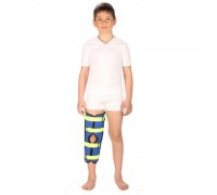 Детский бандаж для полной фиксации коленного сустава (тутор) Три