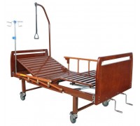 Кровать функциональная механическая Е-8 ММ-018Н + столик ММ-999
