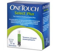 Тест-полоски One Touch Select Plus № 50
