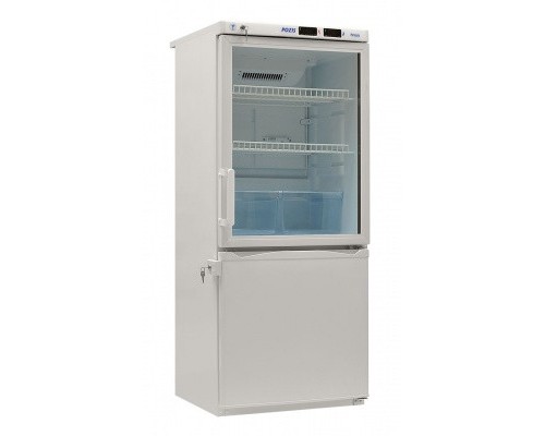 Холодильник лабораторный Позис ХЛ-250 (двери: верх-тонир. стекло