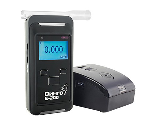 Медицинский алкотестер с принтером Динго E-200В
