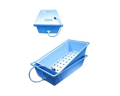 КДС-35 контейнер с боковым  сливом для дезинфекции и обработки м