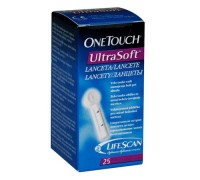 Ланцеты OneTouch UltraSoft №25
