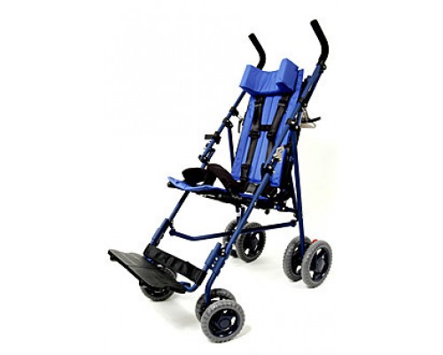 Детская инвалидная кресло-коляска с козырьком 7000AT/K
