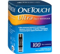 Тест-полоски OneTouch Ultra №100
