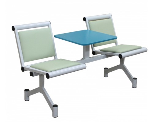 Секция стульев со столиком мягкая Э-213-СМ
