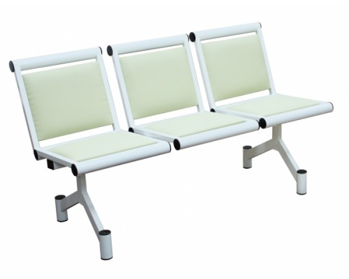 Секция стульев трёхместная мягкая Э-213-М
